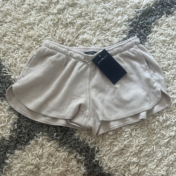 Brandy Melville Other - Brandy Melville beige summer thermal shorts